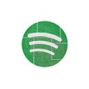 internet, media, music, network, social, spotify svg vector icon