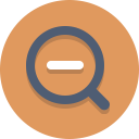 minimize, reduce, zoom out svg vector icon