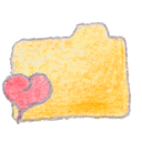 folder,yellow,favorite icon