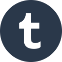 tumblr svg vector icon