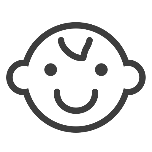Baby Ticket Support svg vector icon