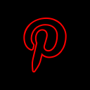 media, pintrest, share, social svg vector icon