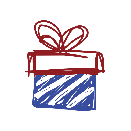 Gift svg vector icon
