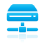 hard,drive,network icon