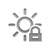 brightness,lock icon