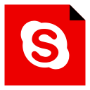 brand, logo, media, skype, social svg vector icon