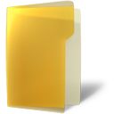 folder,yellow,open icon