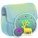 folder, network icon