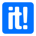 it, media, network, social svg vector icon