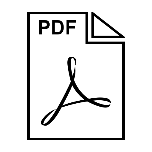 Pdf svg vector icon