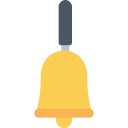 alram, bell, office, time svg vector icon