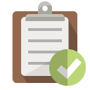 clipboard,checkmark icon