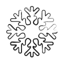 christmas, forecast, snow, weather, winter svg vector icon