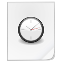 file,temporary,clock,time,alarm,history,alarm clock,paper,document icon