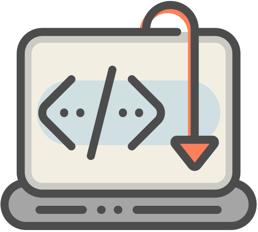 Laptop svg vector icon