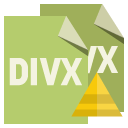 file,format,divx,pyramid icon