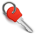 key, red, soda icon
