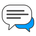 chat svg vector icon