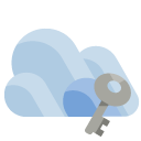 cloud,key icon
