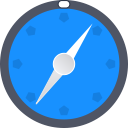 browser, compass, direct, directions, maps, navigate, safari svg vector icon