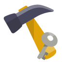 hammer,key icon