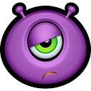 alien, avatar, cyclops, emot, monster, monsters icon