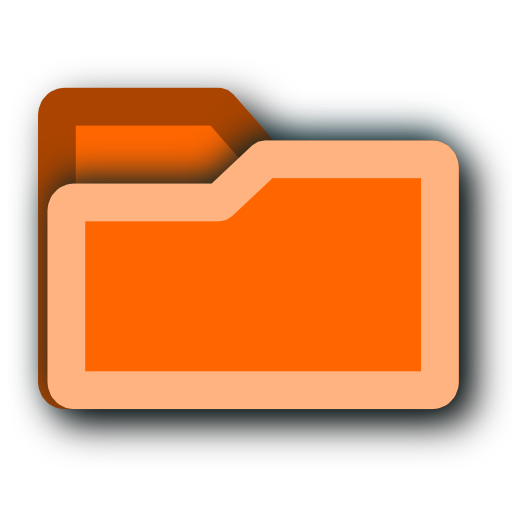 folder,orange icon