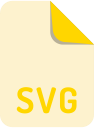 extension, file, name svg vector icon