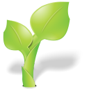 garden, green, leaf, nature, organic, plant icon