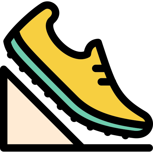 Running svg vector icon