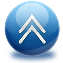 scroll, up icon