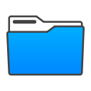 close, folder svg vector icon