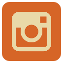 instagram, media, social svg vector icon