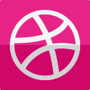 dribbble svg vector icon
