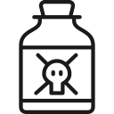 poison svg vector icon