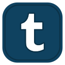 media, social, tumblr svg vector icon