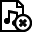 document,music,cancel,stop,no,close,file,paper icon