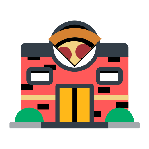 Pizzeria svg vector icon