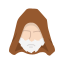 ben kenobi, jedi, obi - wan kenobi, star wars svg vector icon