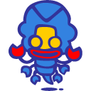 alien,kuhl,blue icon