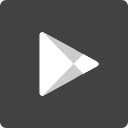 media, play, social, square, store svg vector icon
