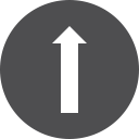 arrow, down svg vector icon