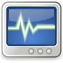 monitor, system, utilities svg vector icon