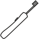 doctor, electric, health, healthcare, medicine, stomatology, toothbrush svg vector icon