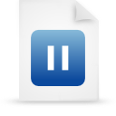 blue, document, file, paper icon