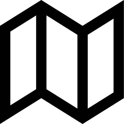 Map svg vector icon