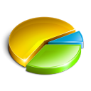 colorful,chart,graph icon