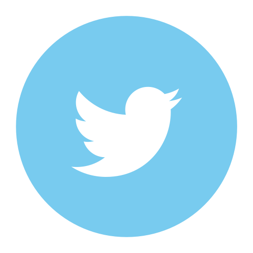 Twitter svg vector icon