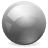 ball, bead, bowl, button, glob, globule, grey, orb, sphere icon