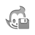 cartoon,diskette icon